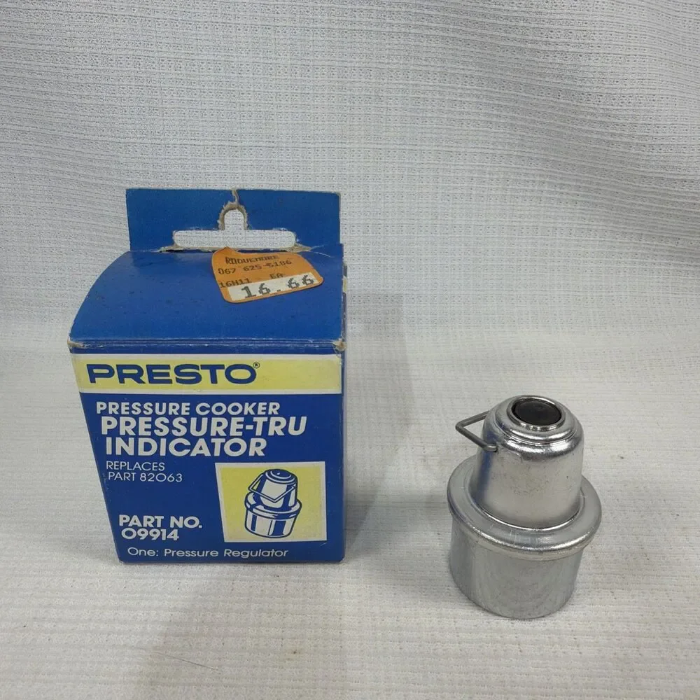 Presto 09914 Pressure Cooker PressureTru Indicator Replacement Part OEM NEW